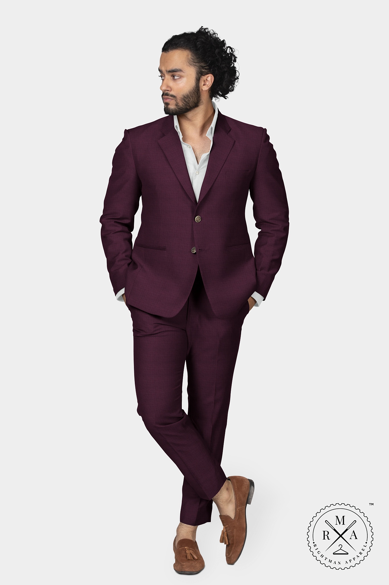 Magenta Two Piece Suit SU190